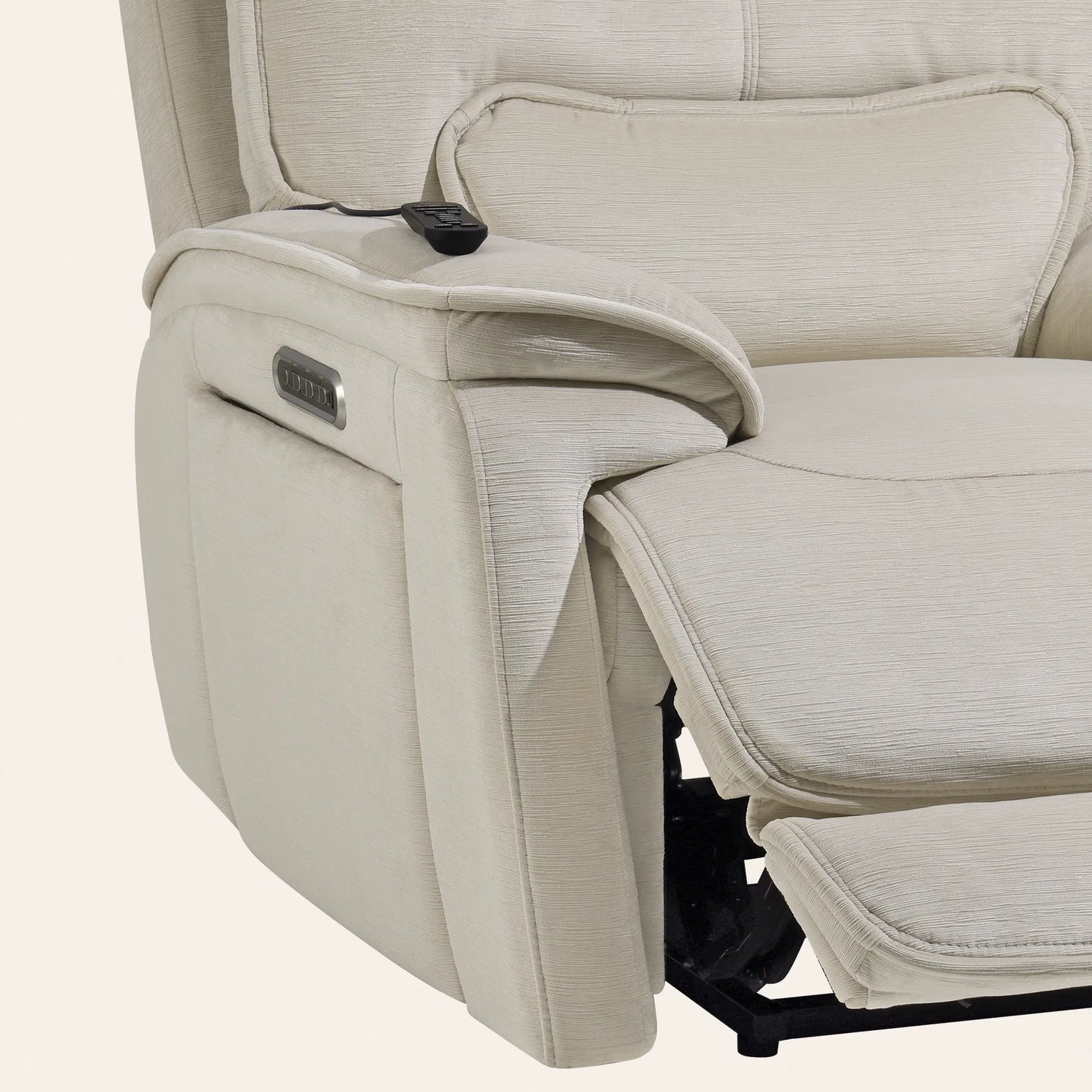 Triple-Motor Zero-Gravity Lay-Flat Power Recliner with 30° Adjustable Headrest - SXXY009032