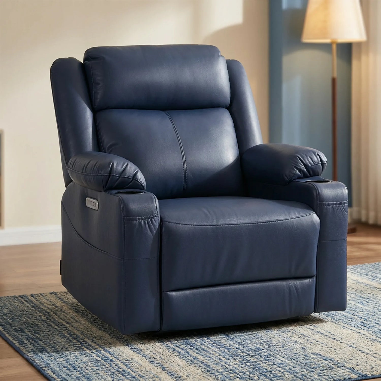 Multiple Sizes Zero Clearance Wall Hugger Recliner for Small Spaces - SXXY011990