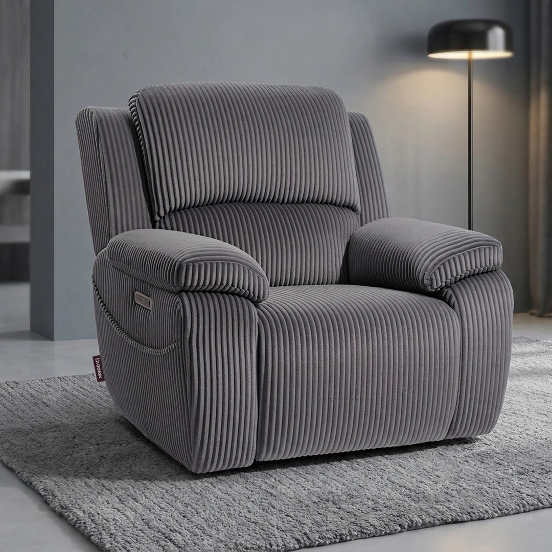 1–3 Seat Zero-Clearance Power Recliner with Adjustable Headrest - SXXY017992