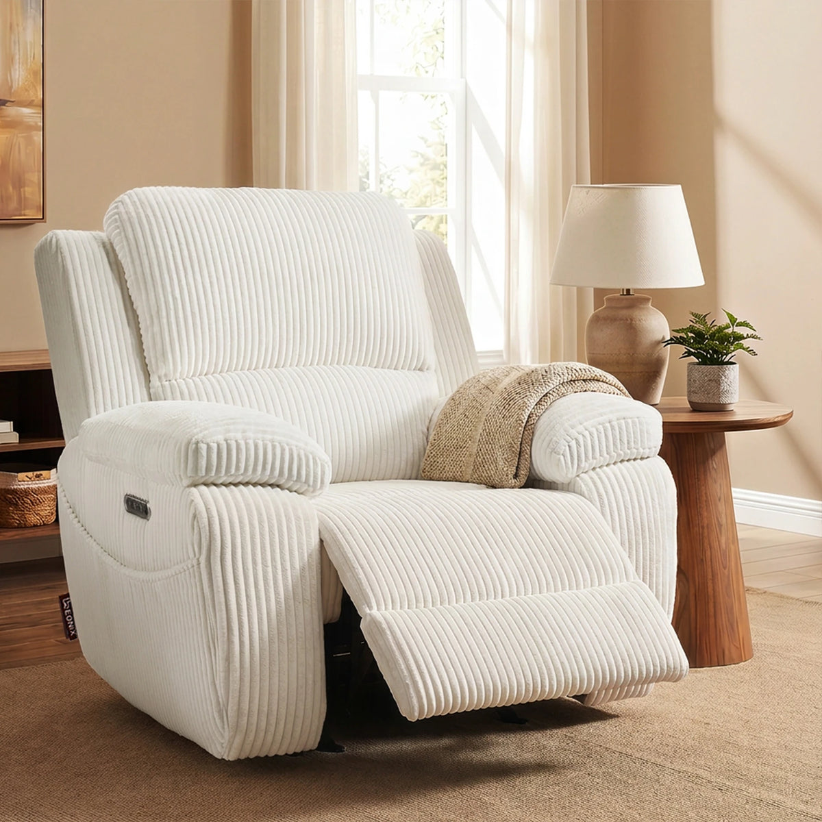 Eonix home 1–3 Seat Zero-Clearance Power Recliner with Adjustable Headrest - SXXY017992