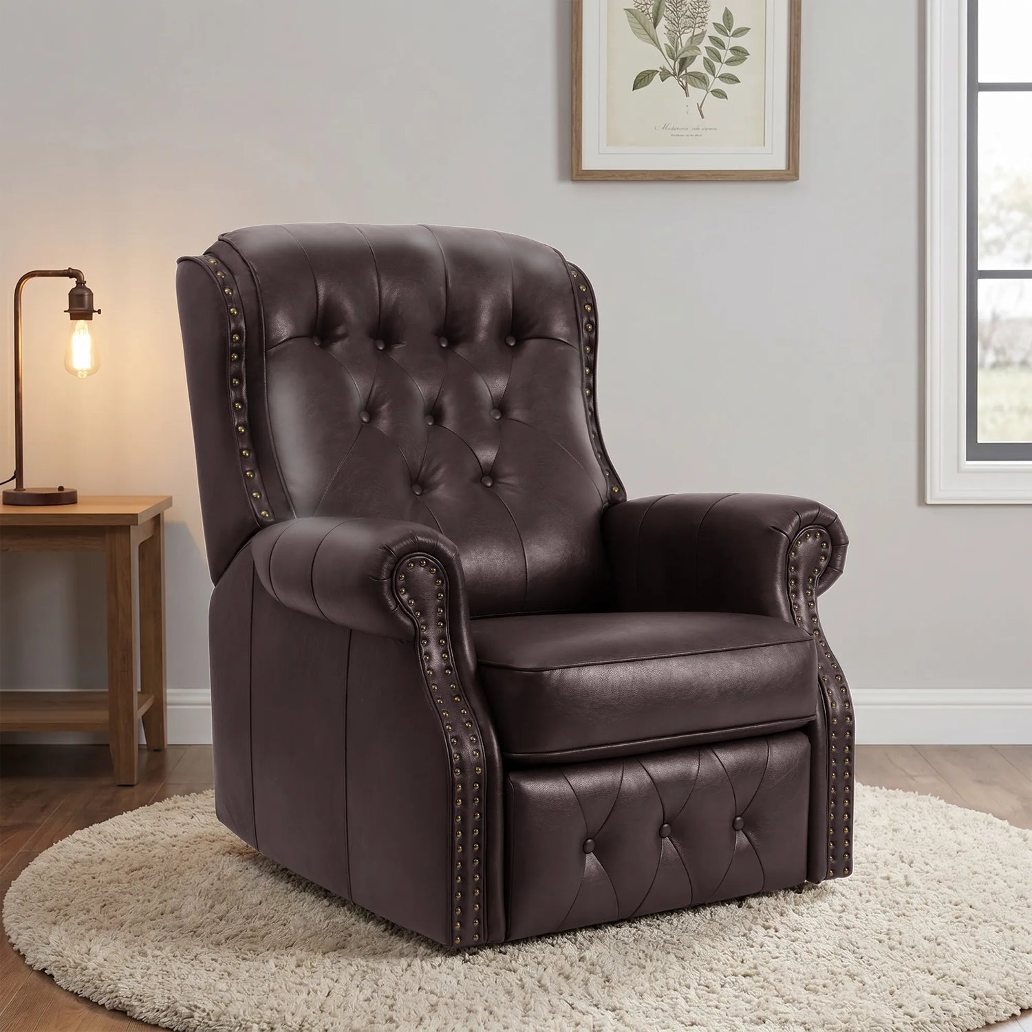 Zero Gravity Recliner with Dual Motor, Wingback Design & Extended Footrest - SXXY006031