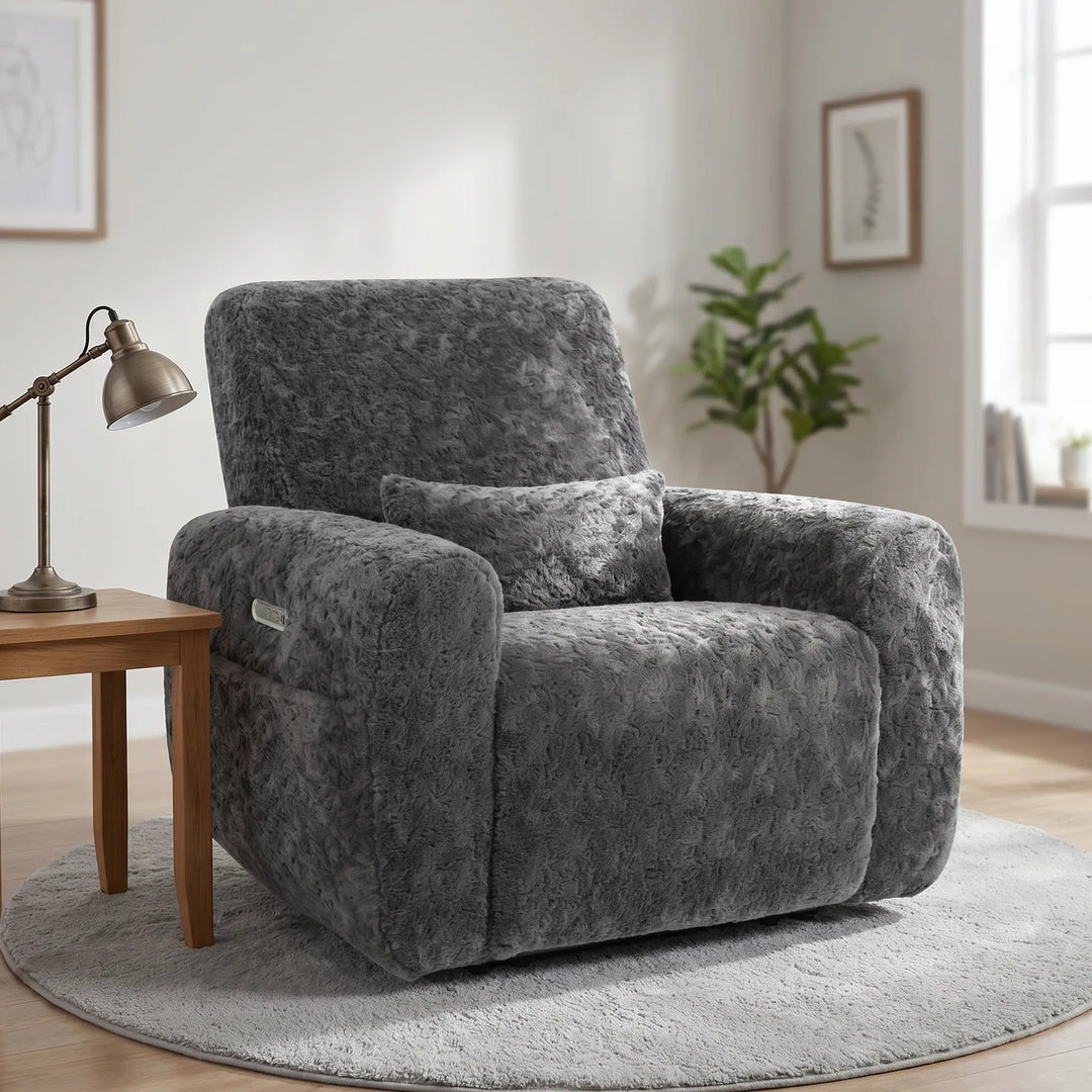 1–3 Seat Power Wall Hugger Reclining Sofa with Lumbar Pillows - SXXY015992